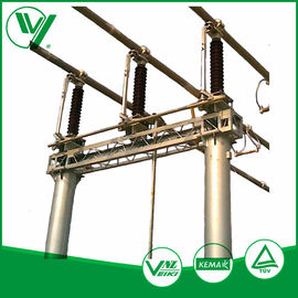 قیمت مناسب سوئیچ قطع کننده ولتاژ بالا سه قطب در فضای باز با صفحه پایه فولادی 126KV آنلاین